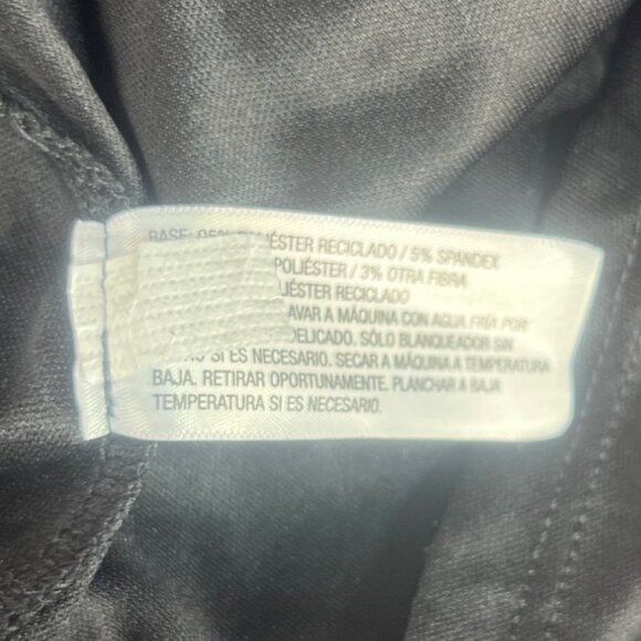 Wild Fable Floral Flocked Mini Dress Womens Large Black New - Picture 10 of 10